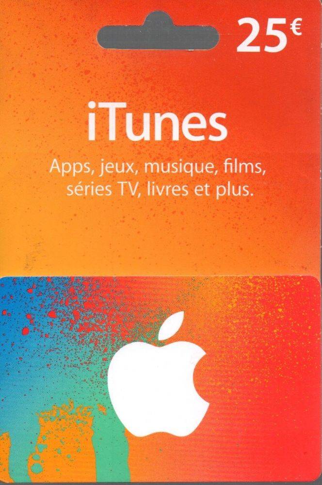 iTunes €25 Gift Card FR