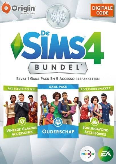 De Sims 4 Bundel Pack 5 (Ouderschap, Vintage Glamour & Bowlingavond-accessoires)