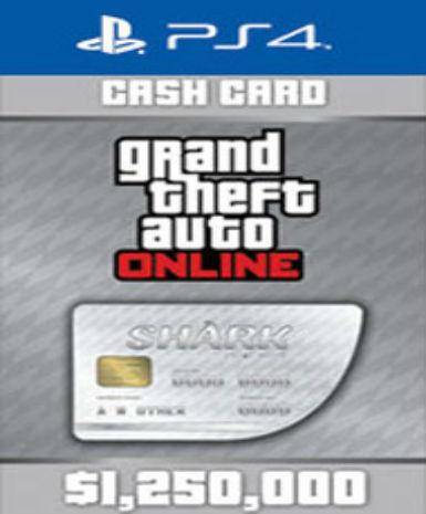 Grand Theft Auto V GTA: Great White Shark Cash Card (PS4)