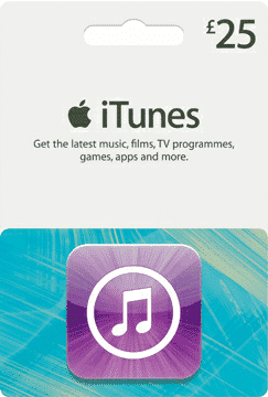 iTunes £25 Gift Card - iTunes Key