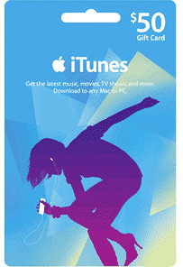 iTunes $50 Gift Card