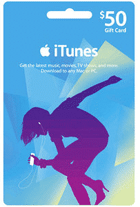 iTunes $50 Gift Card